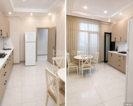 2-otaqlı yeni tikili, Binəqədi r., 82 m²