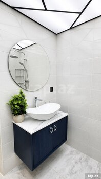 2-otaqlı yeni tikili, İnşaatçılar m., 55 m²