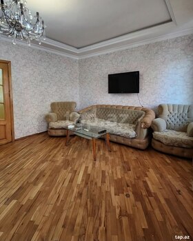 3-otaqlı yeni tikili kirayə verilir, N.Nərimanov m., 140 m²