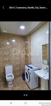 2-otaqlı yeni tikili kirayə verilir, Saray qəs., 55 m²