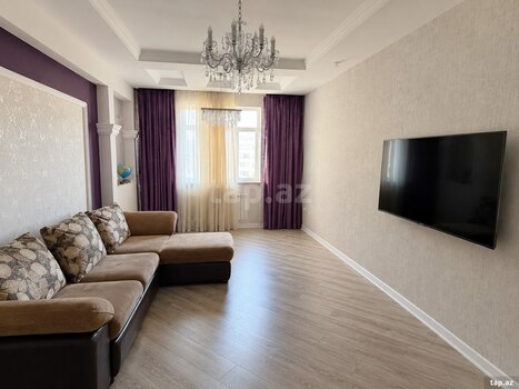 3-otaqlı yeni tikili kirayə verilir, Binəqədi r., 140 m²