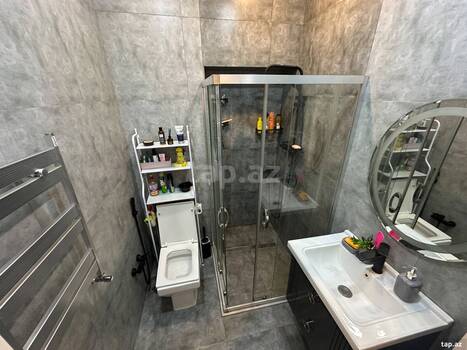 2-otaqlı yeni tikili, Həsən bəy Zərdabi küç., 74 m²