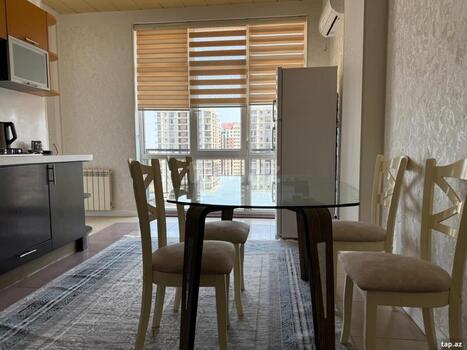 3-otaqlı yeni tikili kirayə verilir, N.Nərimanov m., 120 m²