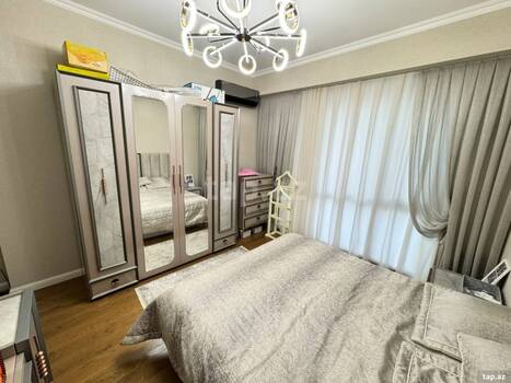 4-otaqlı yeni tikili, Yasamal r., 121 m²