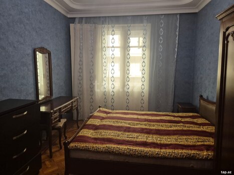 3-otaqlı mənzil kirayə verilir, Əhmədbəy Ağaoğlu küç., 90 m²