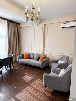 3-otaqlı yeni tikili kirayə verilir, Nəsimi r., 120 m²