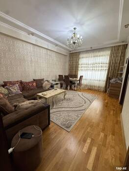 3-otaqlı yeni tikili, Qara Qarayev m., 78 m²