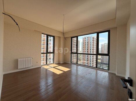 2-otaqlı yeni tikili, Yasamal r., 57 m²