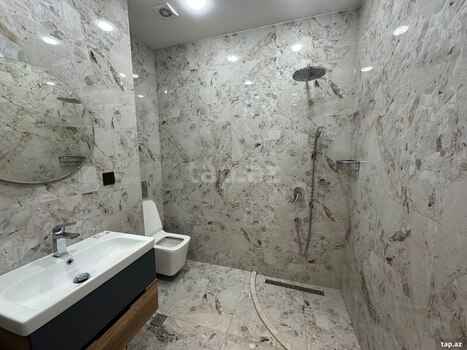 2-otaqlı yeni tikili, Yasamal r., 80 m²