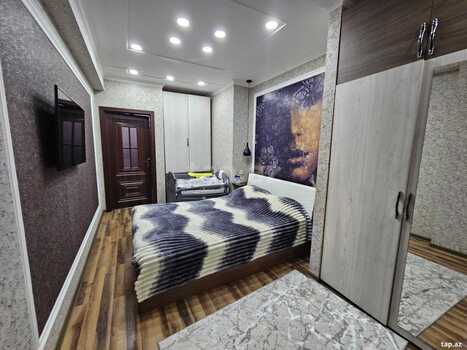 3-otaqlı yeni tikili, İnşaatçılar m., 75 m²