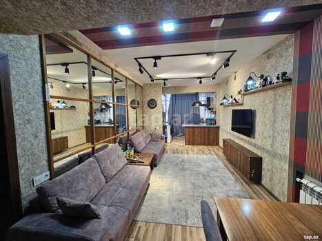 3-otaqlı yeni tikili, İnşaatçılar m., 75 m²