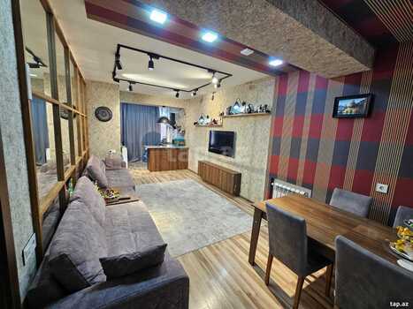 3-otaqlı yeni tikili, İnşaatçılar m., 75 m²