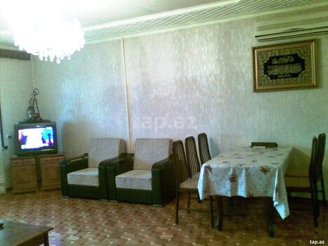 3-otaqlı mənzil kirayə verilir, 8 Noyabr m., 80 m²