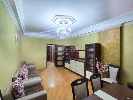 2-otaqlı yeni tikili kirayə verilir, Həzi Aslanov m., 95 m²