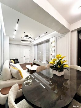 3-otaqlı yeni tikili, Nərimanov m., 101 m²