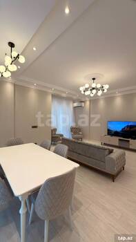 3-otaqlı yeni tikili kirayə verilir, N. Nərimanov m., 150 m²