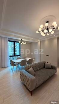 3-otaqlı yeni tikili kirayə verilir, N. Nərimanov m., 150 m²