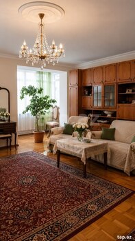 5-otaqlı mənzil, Nəsrəddin Tusi küç., 95.6 m²