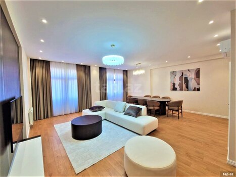 3-otaqlı yeni tikili kirayə verilir, İzmir küç., 180 m²