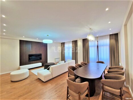 3-otaqlı yeni tikili kirayə verilir, İzmir küç., 180 m²