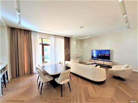 3-otaqlı yeni tikili kirayə verilir, İzmir küç., 180 m²