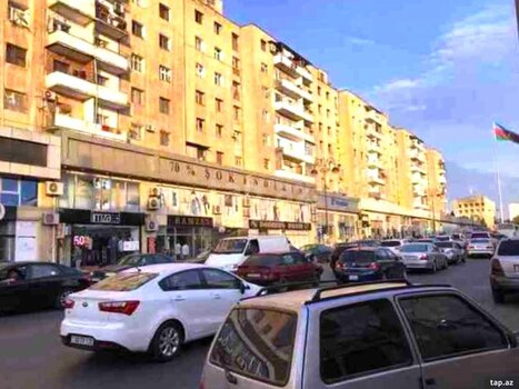 3-otaqlı mənzil, Neftçilər m., 70 m²