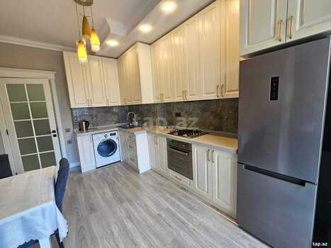3-otaqlı yeni tikili kirayə verilir, N.Nərimanov m., 110 m²