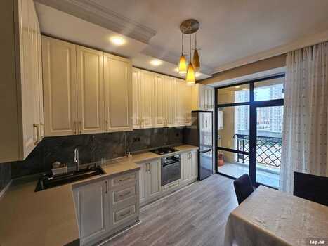 3-otaqlı yeni tikili kirayə verilir, N.Nərimanov m., 110 m²