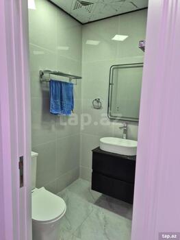 2-otaqlı yeni tikili kirayə verilir, Həzi Aslanov m., 53 m²