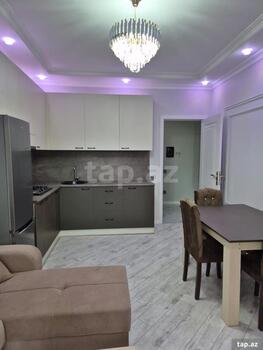 2-otaqlı yeni tikili kirayə verilir, Həzi Aslanov m., 53 m²