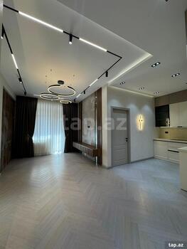 2-otaqlı yeni tikili, Elmlər Akademiyası m., 68 m²