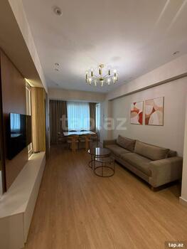 2-otaqlı yeni tikili kirayə verilir, Xətai m., 68 m²