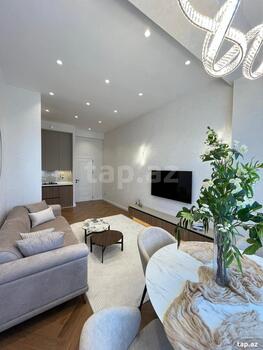 2-otaqlı yeni tikili, Gənclik m., 64 m²