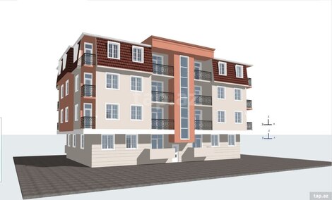 2-otaqlı yeni tikili, Xaçmaz r., 60 m²