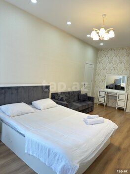 1-otaqlı yeni tikili kirayə verilir, Nərimanov r., 50 m²