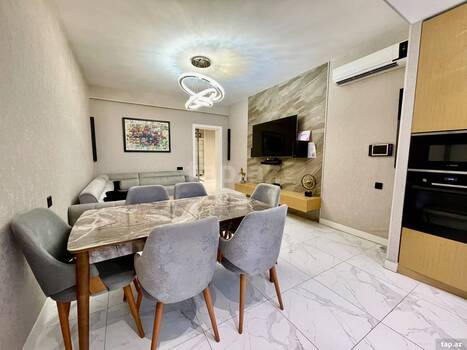 3-otaqlı yeni tikili, Yasamal qəs., 103 m²