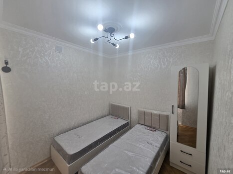 2-otaqlı mənzil kirayə verilir, Yasamal r., 45 m²
