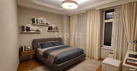 5-otaqlı mənzil kirayə verilir, R.Behbudov küç., 180 m²