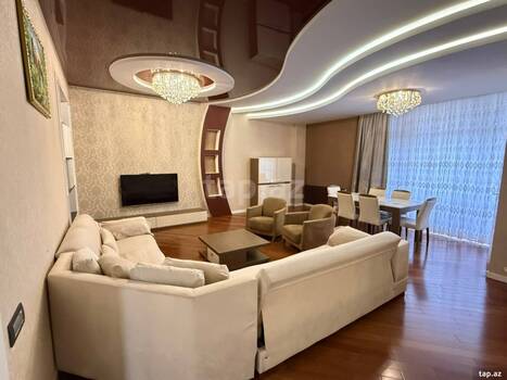 4-otaqlı yeni tikili kirayə verilir, Məmməd Rəhim küç., 160 m²