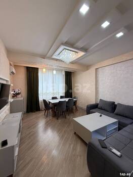 2-otaqlı yeni tikili kirayə verilir, Elmlər Akademiyası m., 75 m²