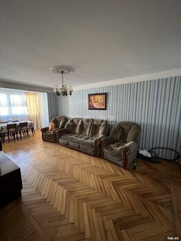 3-otaqlı mənzil kirayə verilir, Elmlər Akademiyası m., 100 m²