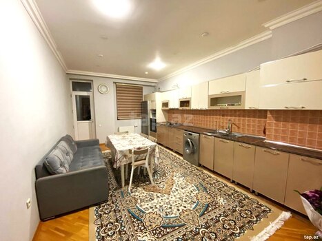 4-otaqlı yeni tikili kirayə verilir, Həsən Bəy Zərdabi küç., 150 m²