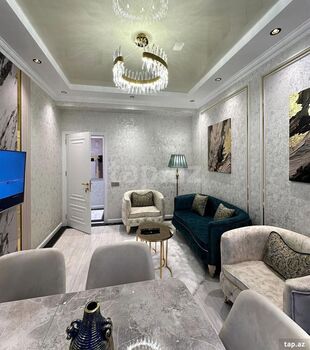2-otaqlı yeni tikili, Binəqədi r., 61 m²
