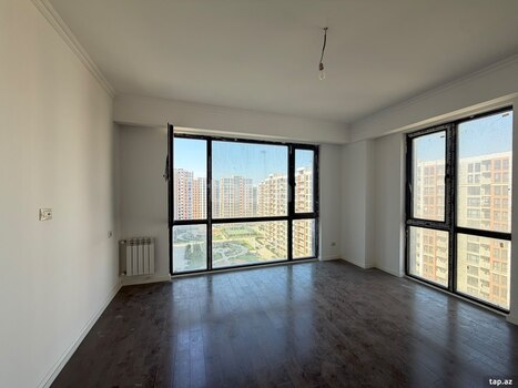 4-otaqlı yeni tikili, Yasamal r., 107 m²