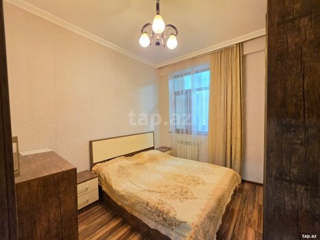2-otaqlı yeni tikili kirayə verilir, Həsən bəy Zərdabi küç., 75 m²
