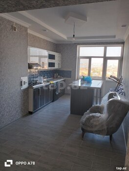 3-otaqlı yeni tikili, Həzi Aslanov m., 107 m²