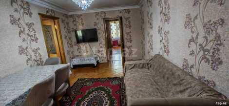3-otaqlı mənzil kirayə verilir, Bakıxanov qəs., 80 m²
