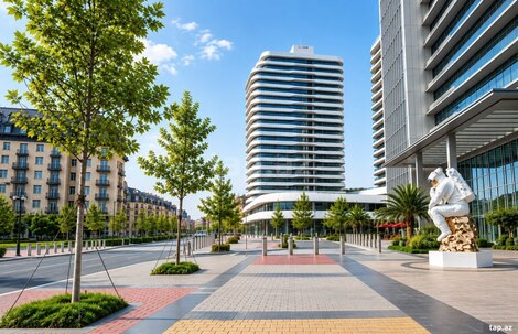 6-otaqlı yeni tikili, Ağ Şəhər, 378 m²