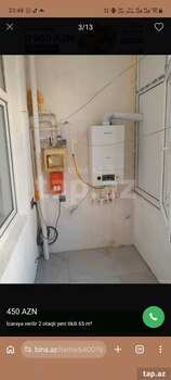 2-otaqlı yeni tikili kirayə verilir, Xırdalan ş., 64 m²