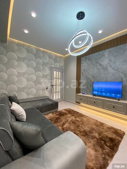 2-otaqlı mənzil kirayə verilir, Sahil m., 90 m²
